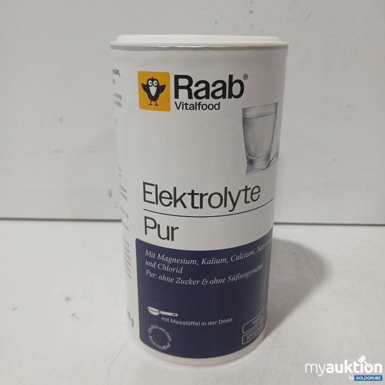 Artikel Nr. 461086 Artikel Nr. 461086: Raab Vitalfood Elektrolyte Pure 320g