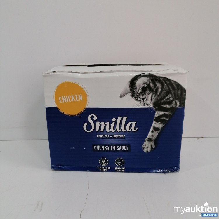 Artikel Nr. 840086 Artikel Nr. 840086: Smilla Chunks in Soße Chicken 6x370g