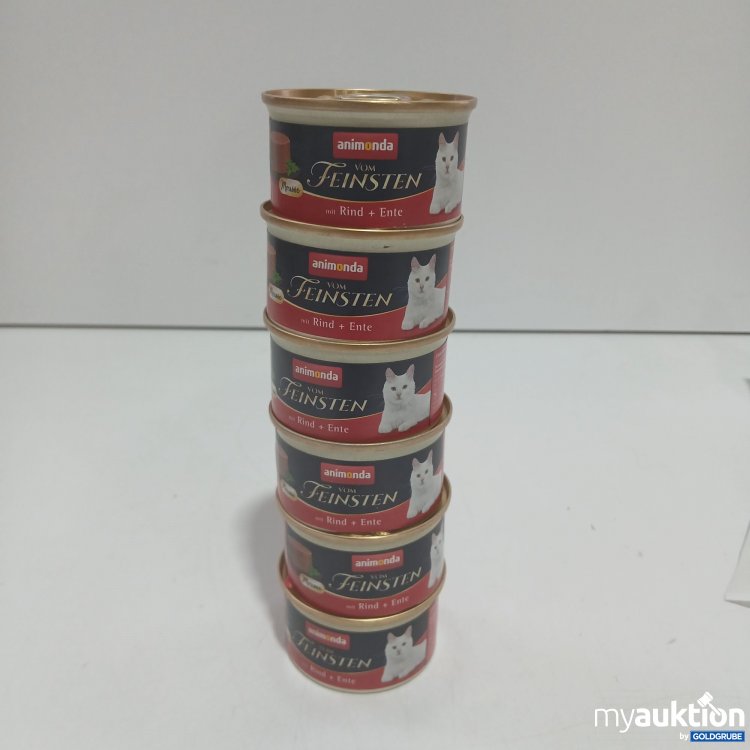 Artikel Nr. 852086: Animonda Feinsten Rind + Ente 6x85g