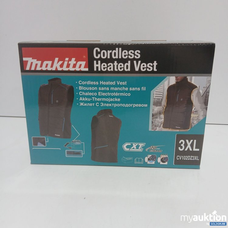 Artikel Nr. 915086: Makita Cordless Heated Vest CV102DZ3XL