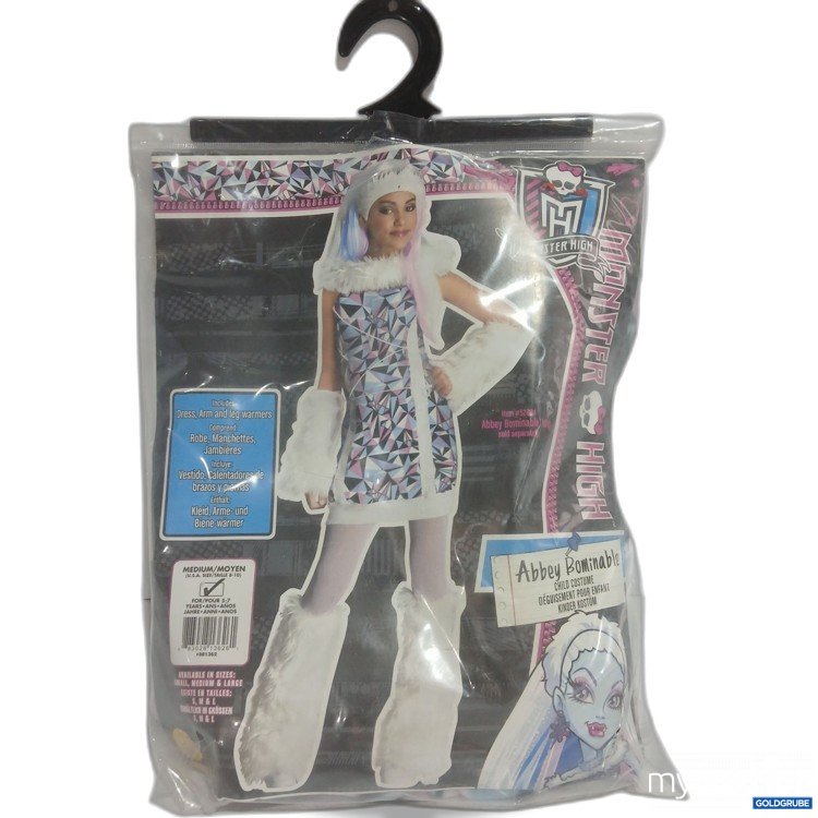 Artikel Nr. 929086: Monster High Kinder Kostüm Abbey Bominable 