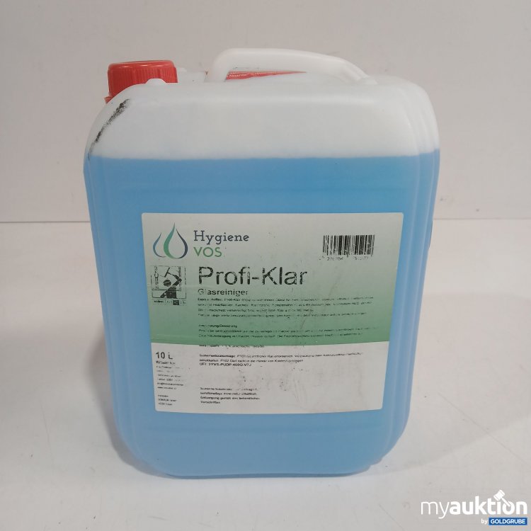Artikel Nr. 958086: Hygiene Vos Profi-Klar Glasreiniger 10L 