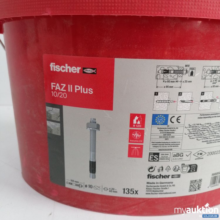 Artikel Nr. 439087: Fischer FAZ II Plus 10/20, 568858, 135x