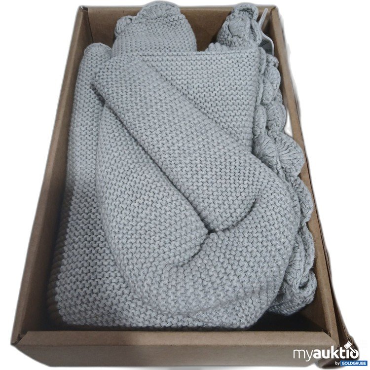 Artikel Nr. 443087: Babydecke grau 80x100cm 8842-631-1 