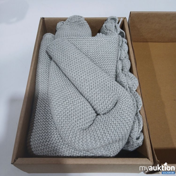 Artikel Nr. 443087: Babydecke grau 80x100cm 8842-631-1 