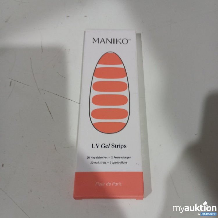 Artikel Nr. 470087 Artikel Nr. 470087: MANIKO UV Gel Strips 20 Nagelstreifen Fleur de paris