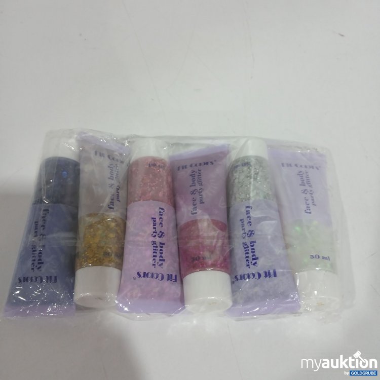 Artikel Nr. 812087: Fit Colors face&body Party glitter 6x50ml