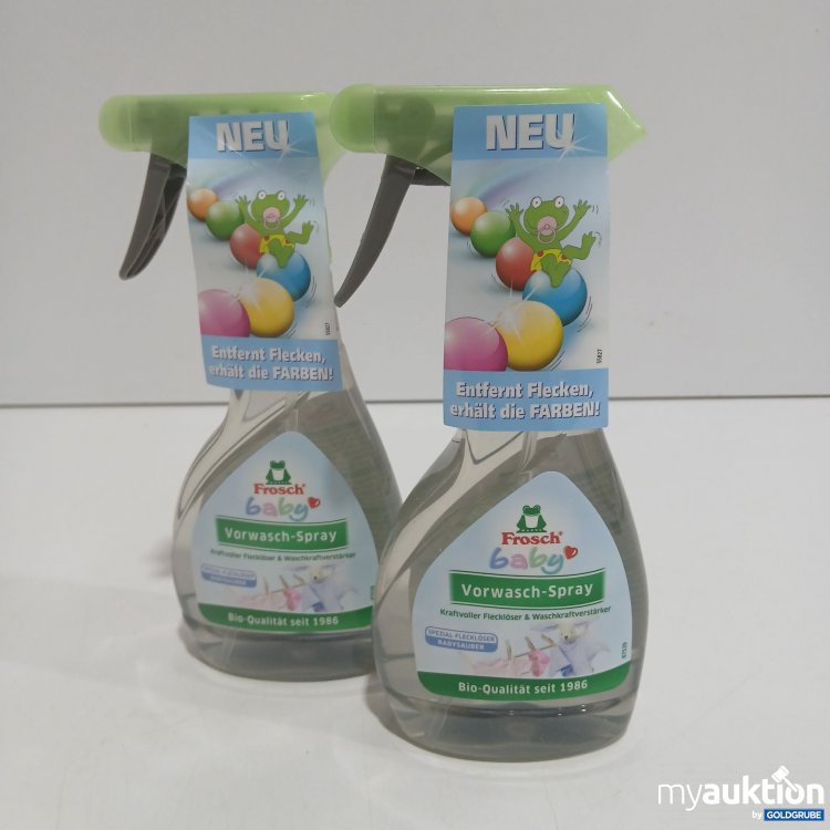 Artikel Nr. 814087 Artikel Nr. 814087: Frosch Baby Vorwasch-Spray 2x300ml