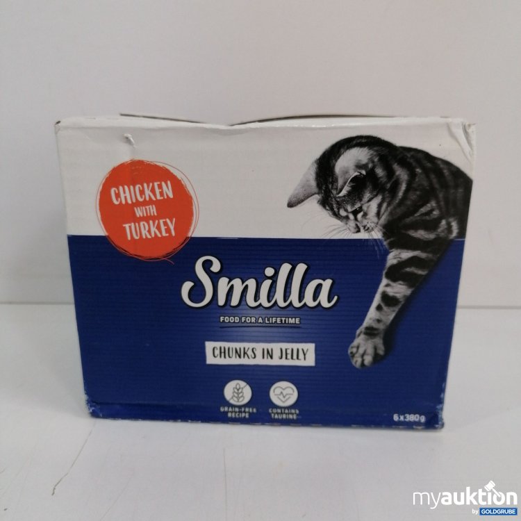 Artikel Nr. 840087 Artikel Nr. 840087: Smilla Chunks in Jelly Chicken /Turkey 6x380g