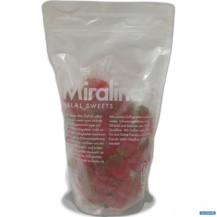 Artikel Nr. 886087: Miralina's Erdbeer Fruchtgummi 500g