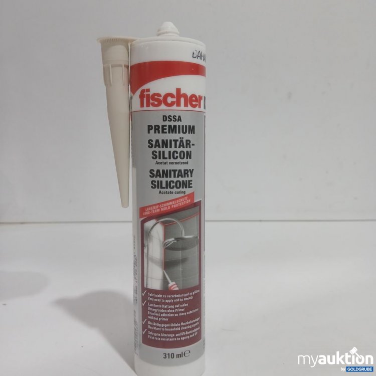 Artikel Nr. 893087: fischer Premium Sanitär-Silikon 310ml Bahamabeige