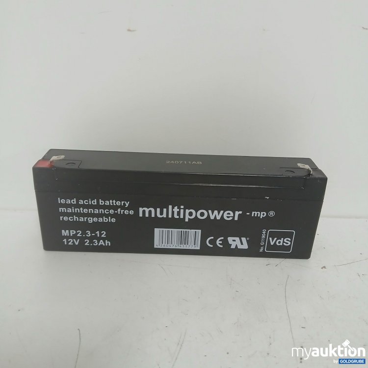 Artikel Nr. 903087: Multipower Lead Acid Battery 12V 