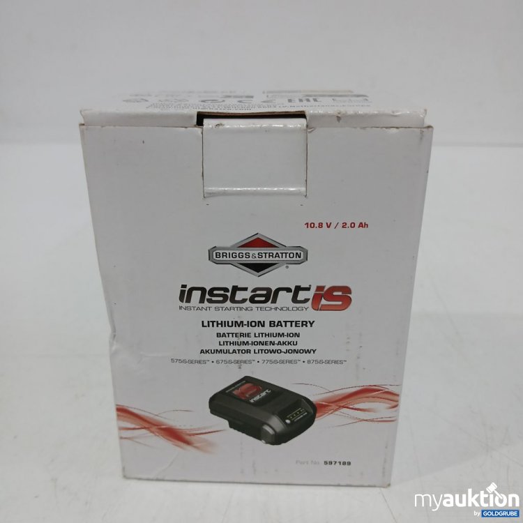 Artikel Nr. 904087: Briggs & Stratton instart IS Lithium-Ion Battery 2.0 Ah