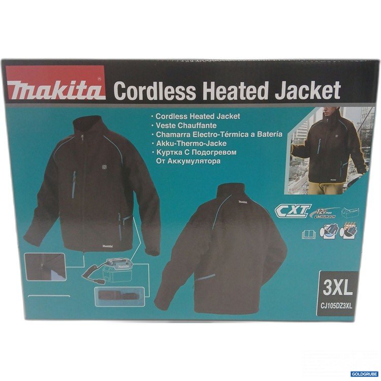 Artikel Nr. 915087: Makita Cordless Heated Jacket CJ105DZ3XL