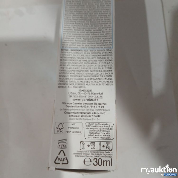 Artikel Nr. 918087: Garnier Ambre Solaire Invisible Serum Super UV 50+