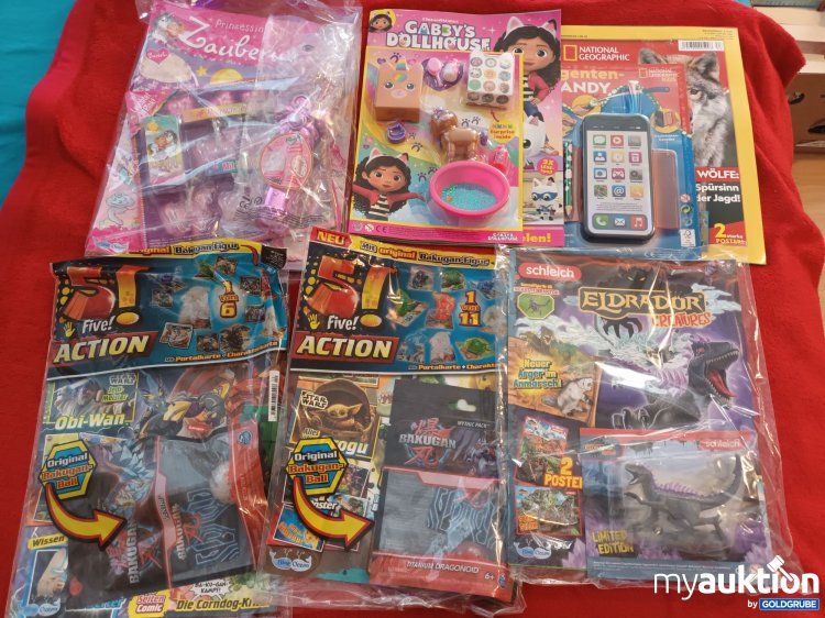 Artikel Nr. 928087 Artikel Nr. 928087: 6 x Comics mit Spielzeug