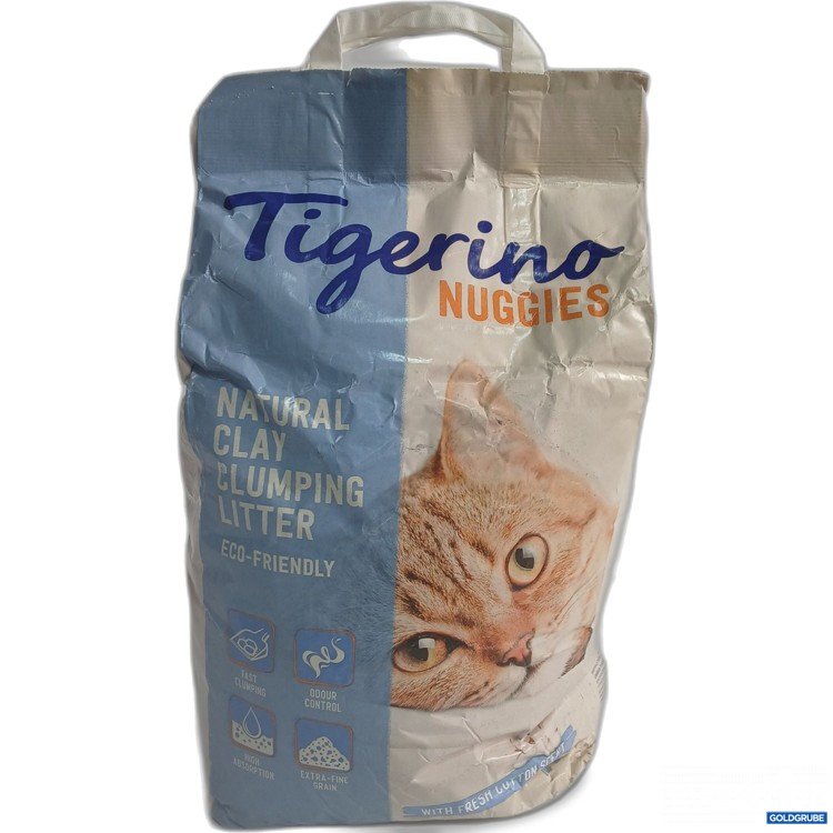 Artikel Nr. 951087: Tigerino Natural Clay Clumping Litter with Fresh Cotton Scent 14L 