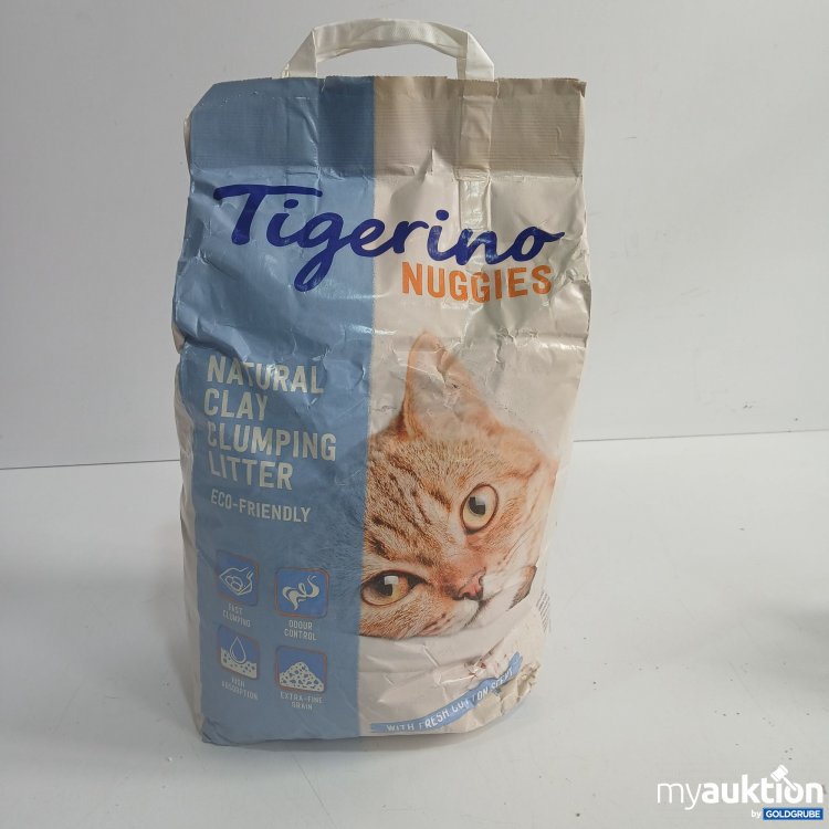 Artikel Nr. 951087: Tigerino Natural Clay Clumping Litter with Fresh Cotton Scent 14L 