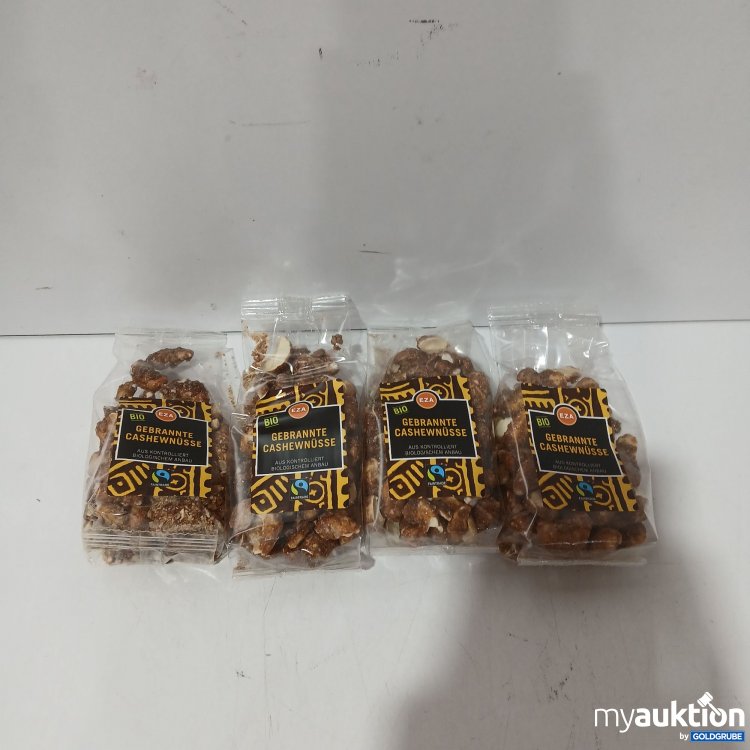Artikel Nr. 972087 Artikel Nr. 972087: EZA Bio Gebrannte Cashewnüsse 4×100g