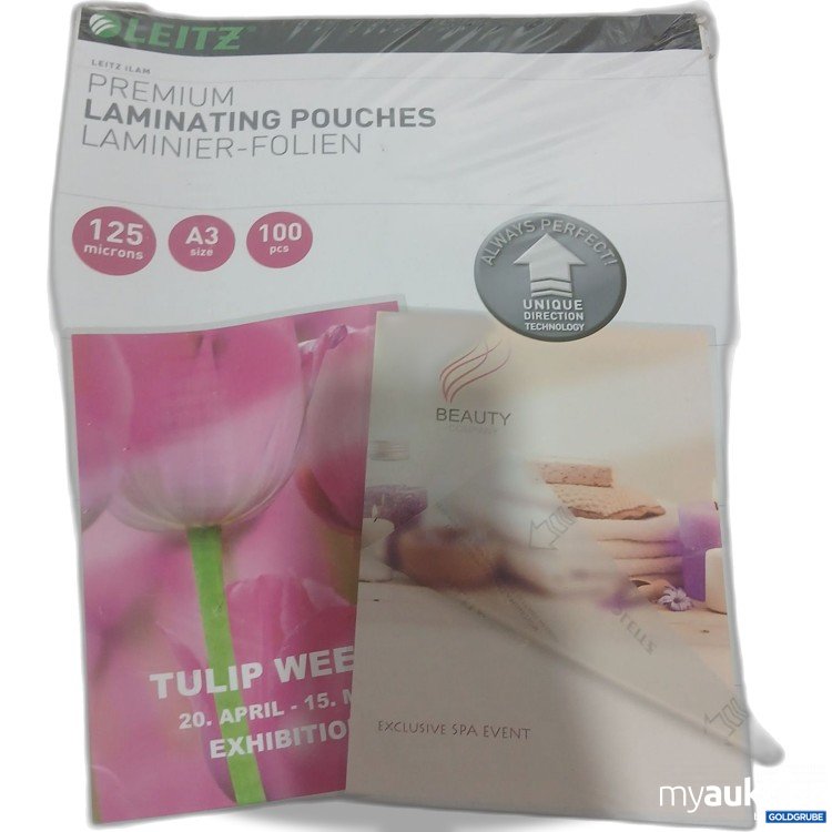 Artikel Nr. 988087: Leitz Premium Laminier-Folie 125 Microns A3 100Stk