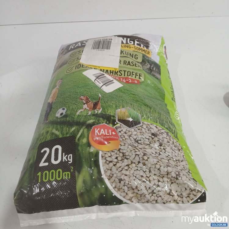 Artikel Nr. 994087: Terrauno Rasendünger Frühling-Sommer 20kg 