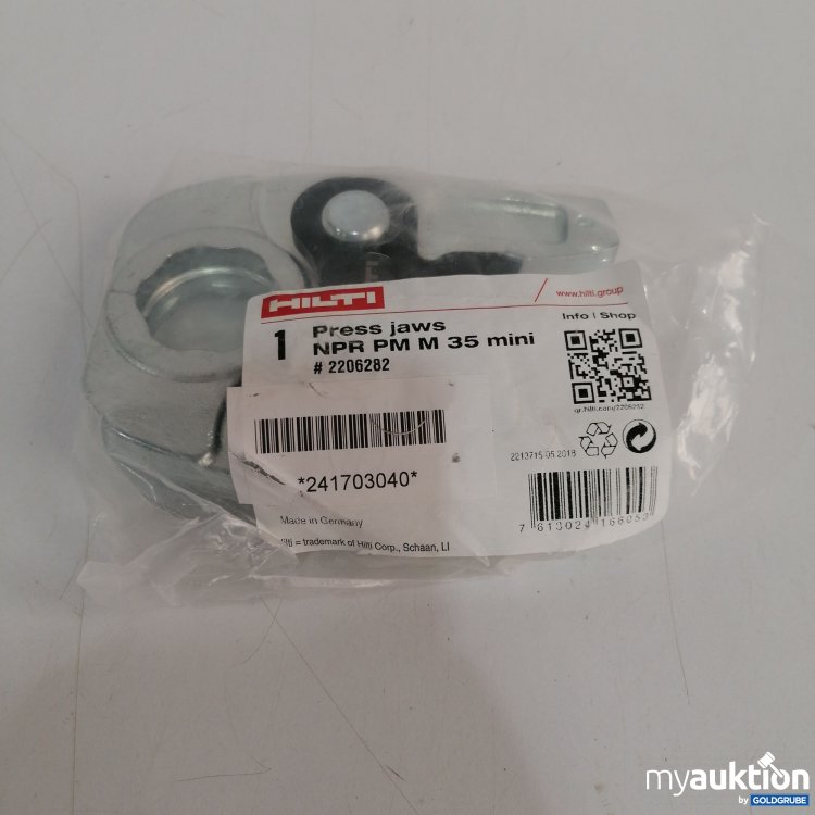 Artikel Nr. 440088 Artikel Nr. 440088: Hilti Press Jaws NPR PM M 35 mini 22006282