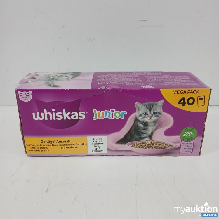 Artikel Nr. 467088 Artikel Nr. 467088: whiskas Junior Geflügel Auswahl Mega Pack