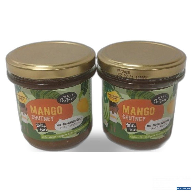 Artikel Nr. 468088: WeltPartner Gläser Mango Chutney 160g