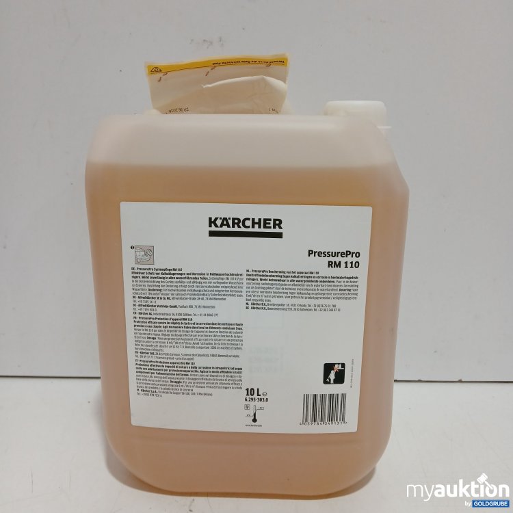 Artikel Nr. 479088 Artikel Nr. 479088: Kärcher Pressure Pro RM110 Art.Nr 6.295-303.0 10l Systempflege 10l