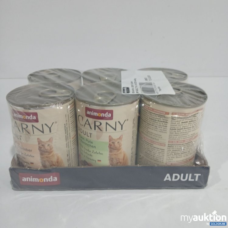 Artikel Nr. 818088 Artikel Nr. 818088: Animonda Carny Adult Mix3 Katzenfutter 6x400g
