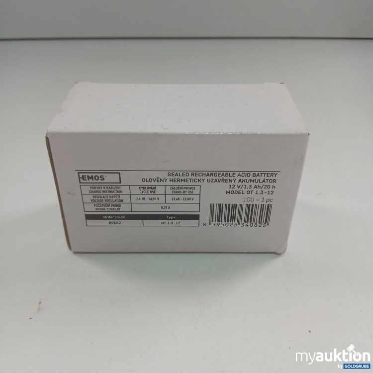 Artikel Nr. 847088: Emos Rechargeable Acid Battery 12V