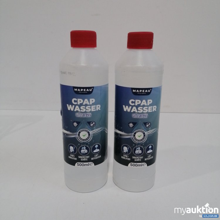 Artikel Nr. 856088 Artikel Nr. 856088: Mapeau Cpap Wasser 2x500ml