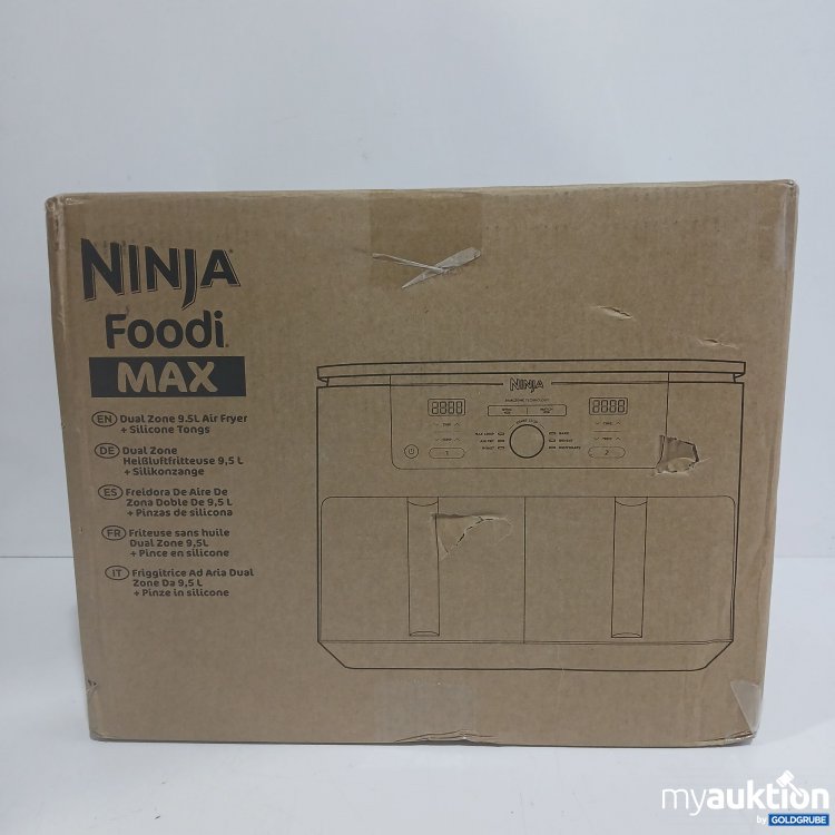 Artikel Nr. 876088: Ninja Foodi Max Dual Zone 9,5L Air Fryer+Silicone Tongs 