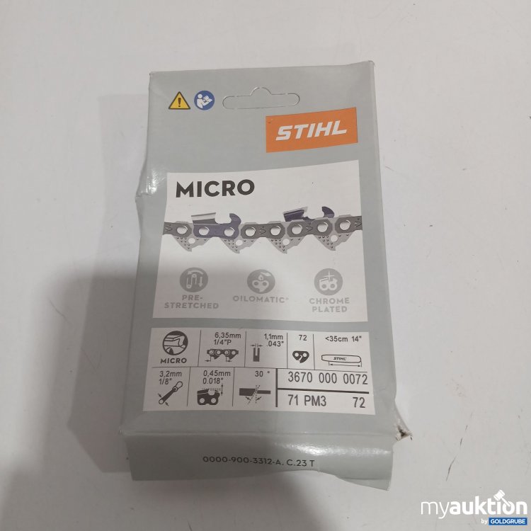 Artikel Nr. 877088 Artikel Nr. 877088: Stihl Micro Sägekette 36700000072 35cm
