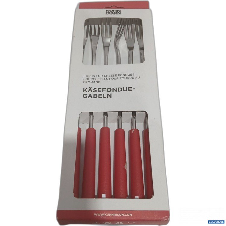 Artikel Nr. 887088: Kuhn Rikon 6 Käsefonduegabeln 