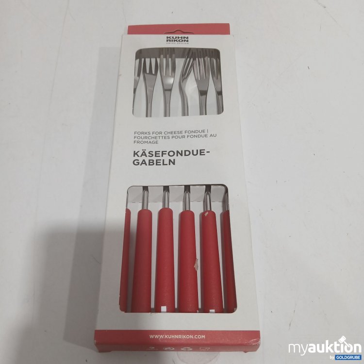 Artikel Nr. 887088: Kuhn Rikon 6 Käsefonduegabeln 