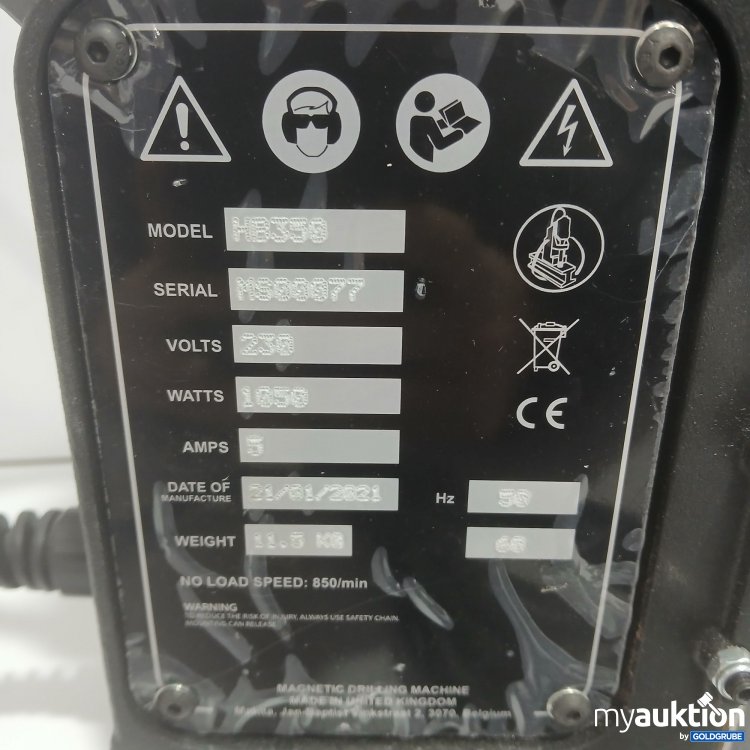 Artikel Nr. 915088: Makita HB350 Magnet Kernbohrmaschine