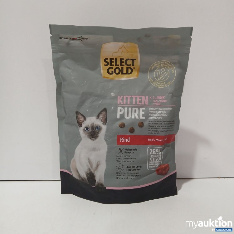 Artikel Nr. 957088: Select Gold Kitten Pure Rind ab 1 Jahr, je 300g