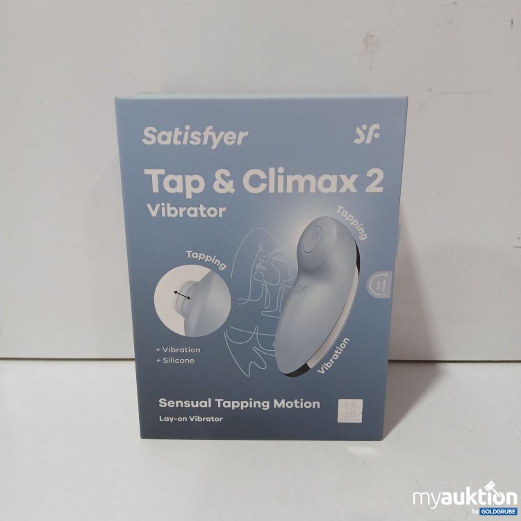 Artikel Nr. 973088 Artikel Nr. 973088: Satiafyer Tap& Climax 2 Vibrator, Arr.No. 046037