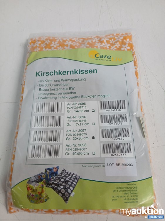 Artikel Nr. 996088: KIRSCHKERNKISSEN