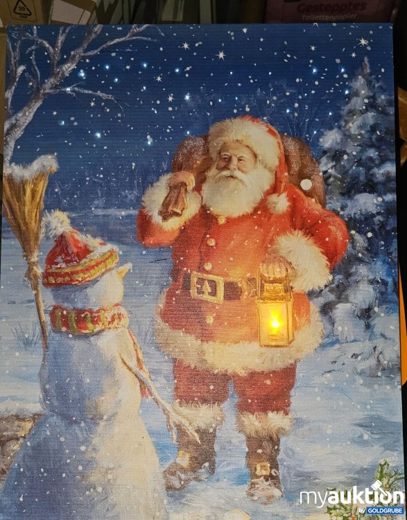 Artikel Nr. 397089: Weihnachtsbild mit Beleuchtung