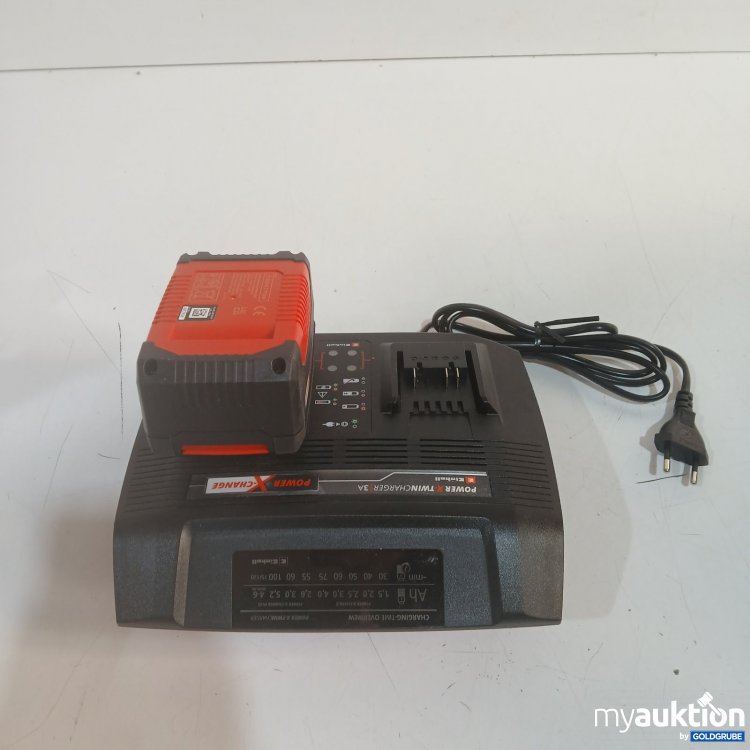 Artikel Nr. 465089 Artikel Nr. 465089: Einhell Power X-Twincharger 3.0 A Ladegerät