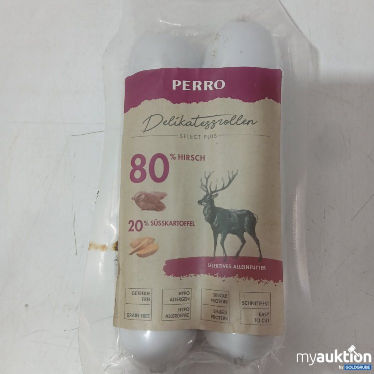 Artikel Nr. 466089: PERRO Delikatessrollen Hirsch und Süßkartoffel