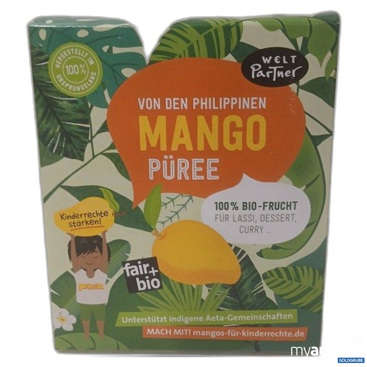 Artikel Nr. 468089: WeltPartner Mango Püree 500 g