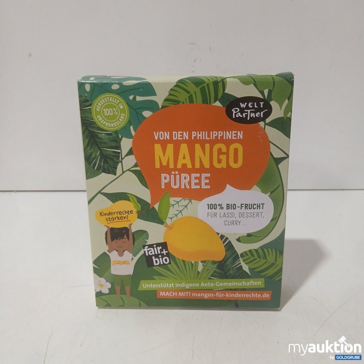 Artikel Nr. 468089: WeltPartner Mango Püree 500 g