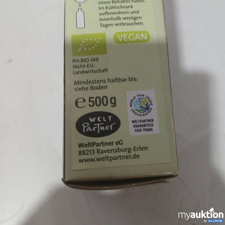Artikel Nr. 468089: WeltPartner Mango Püree 500 g