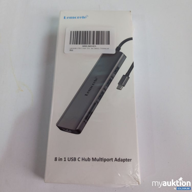 Artikel Nr. 822089 Artikel Nr. 822089: Lemorele 8 in 1 USB C Hub Multiport Adapter