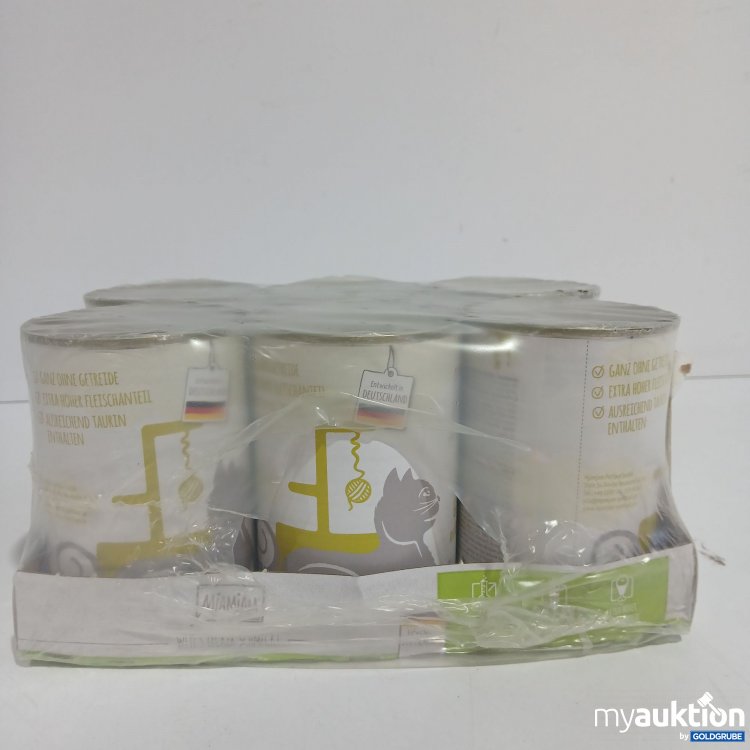 Artikel Nr. 845089: Mjamjam Katzenfutter Ente&Pute 6x400g