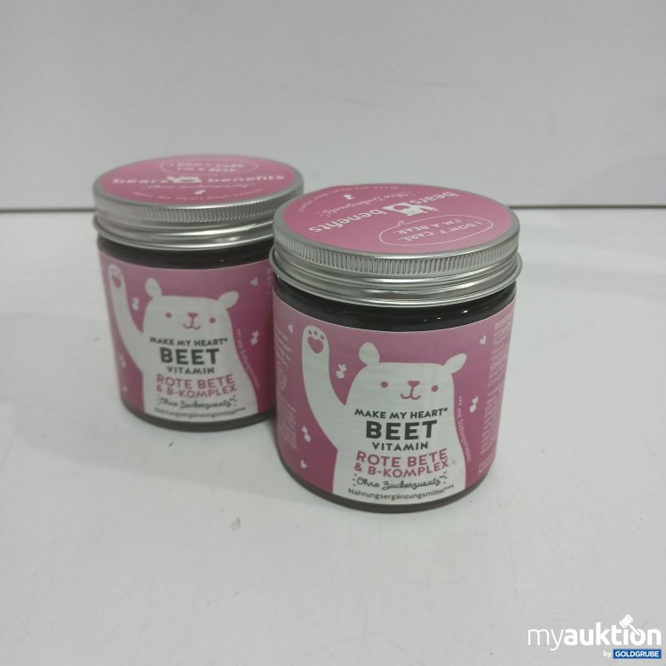 Artikel Nr. 912089 Artikel Nr. 912089: Bears Benefits Beet Vitamin 2x150g