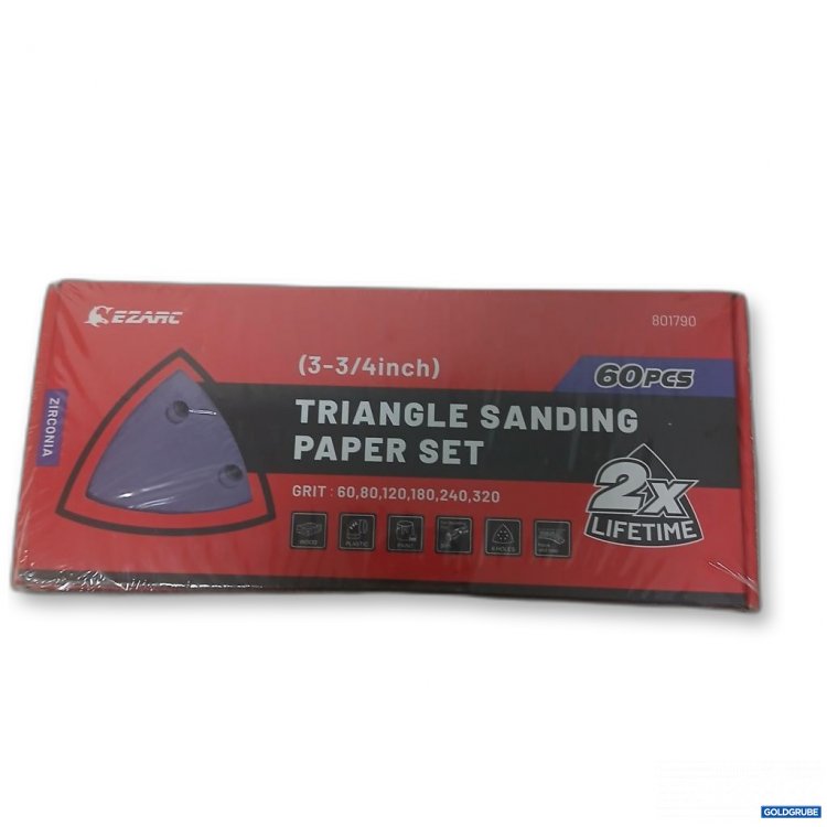Artikel Nr. 917089: Ezarc Triangle Sanding Paper Set 60 PCS